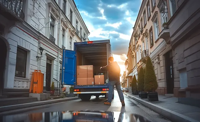 Removals Truck Aberdeen